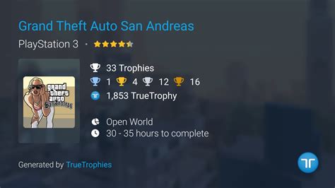 san andreas trophies|Grand Theft Auto San Andreas Trophies .